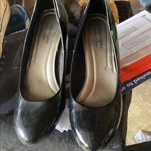 Comfort Plus by Predictions Black High Heel Pumps